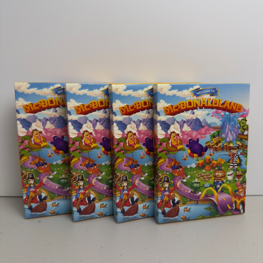 McDonalds Happy Meal Tin Box 2025 Take a Trip Through McDonaldland Sealed Lot 4